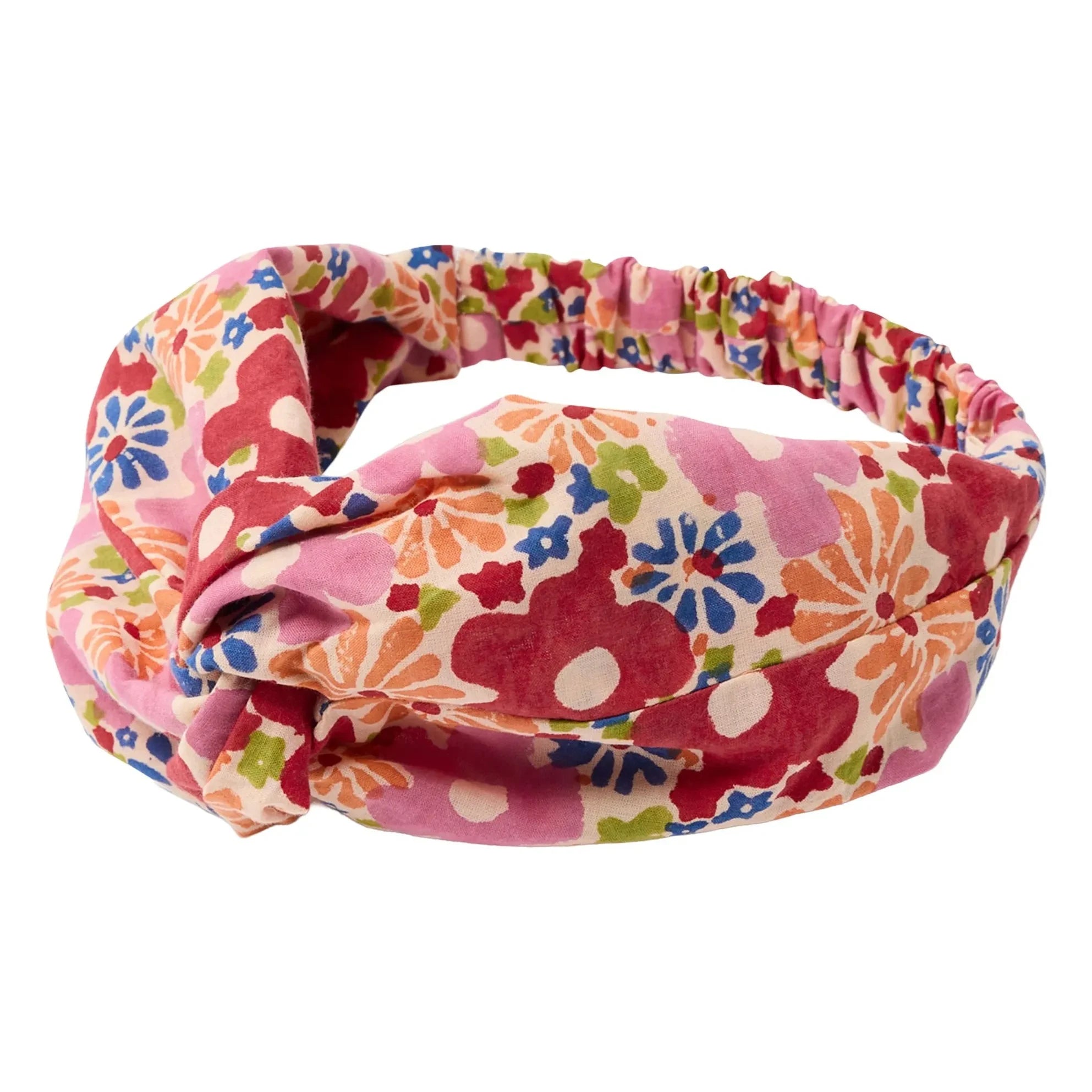 Apaches - Cinta de pelo con estampado floral | Rosa