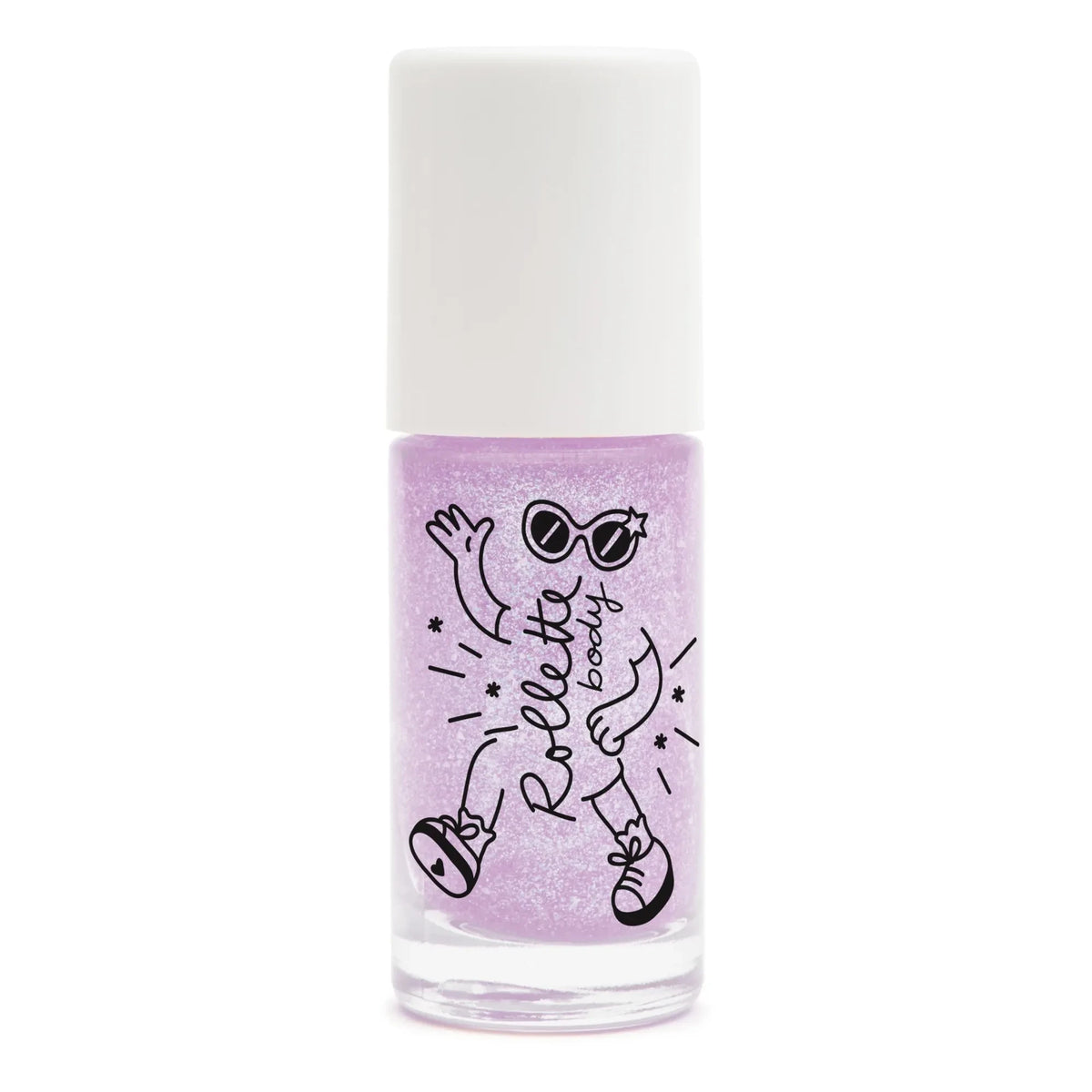 Nailmatic Kids - Roll-on de gel corporal con purpurina