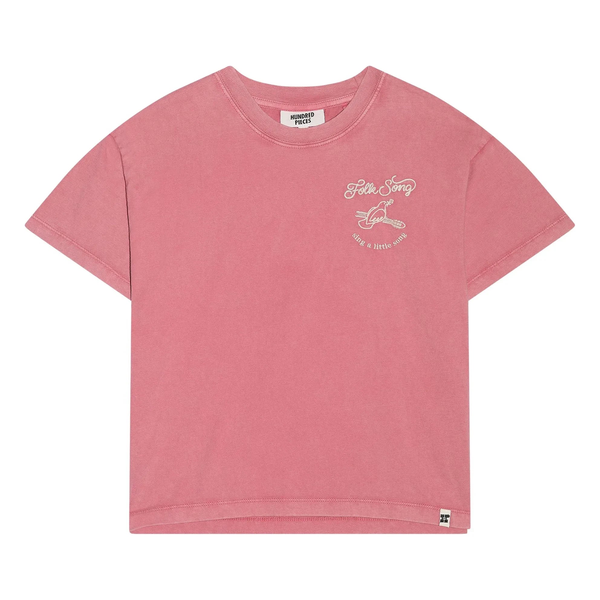 Hundred Pieces - Camiseta de algodón orgánico Luna | Rosa