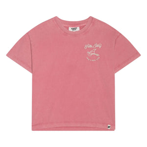 Hundred Pieces - Camiseta de algodón orgánico Luna | Rosa