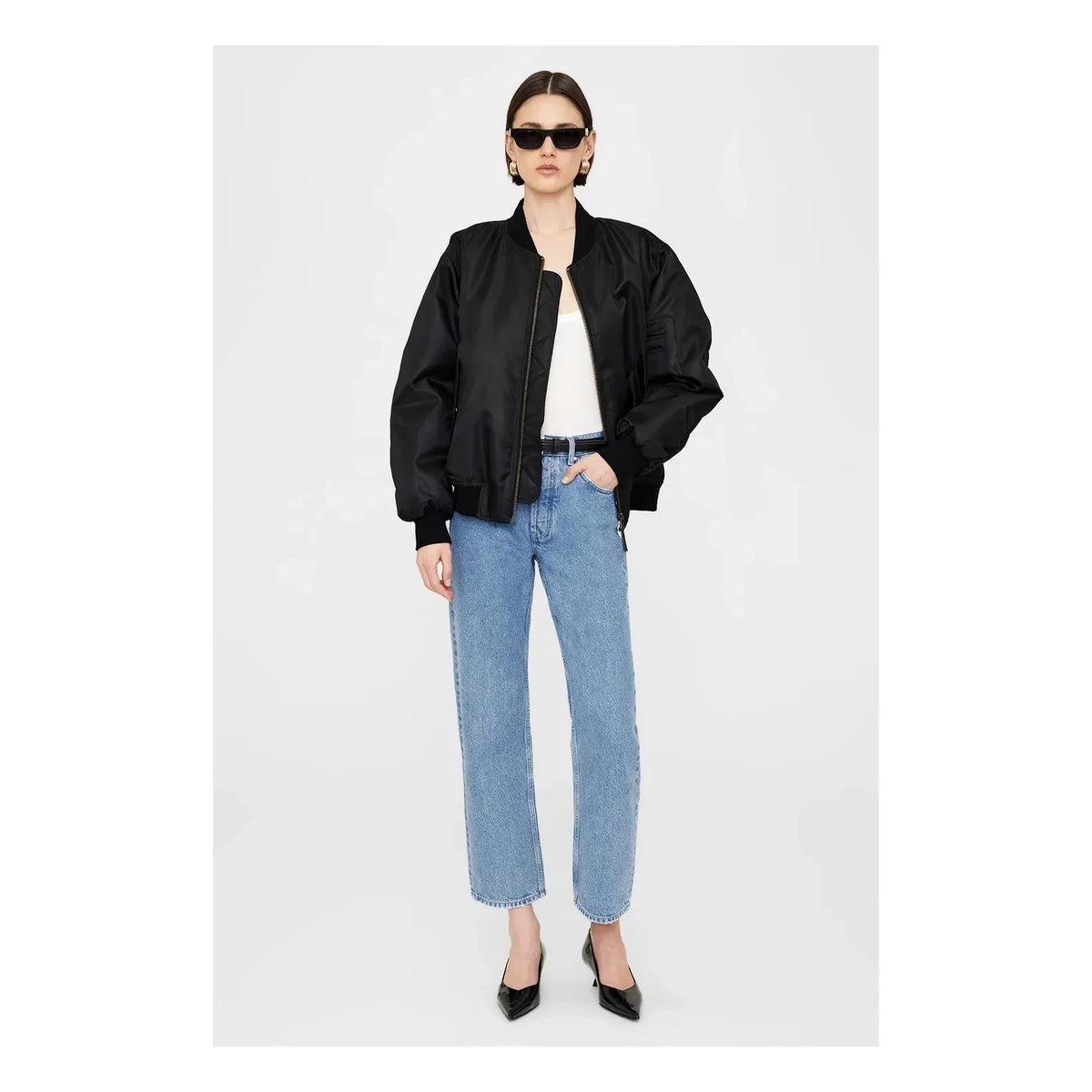 Anine Bing - Bomber Leon | Negro
