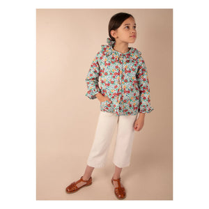 Loir - Chaqueta Friba Fleurie | Blanca