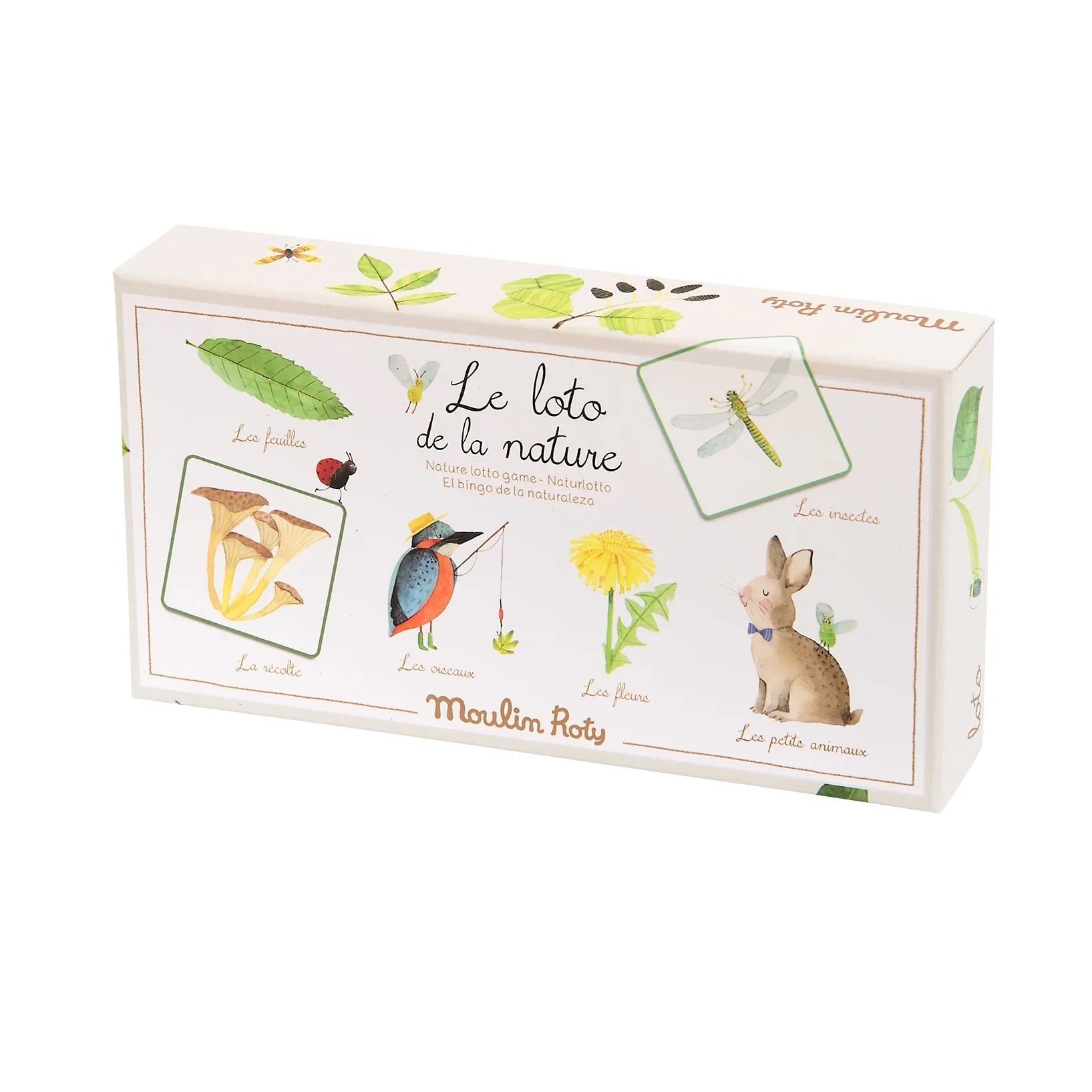 Moulin Roty - Juego de Lotería de la Naturaleza