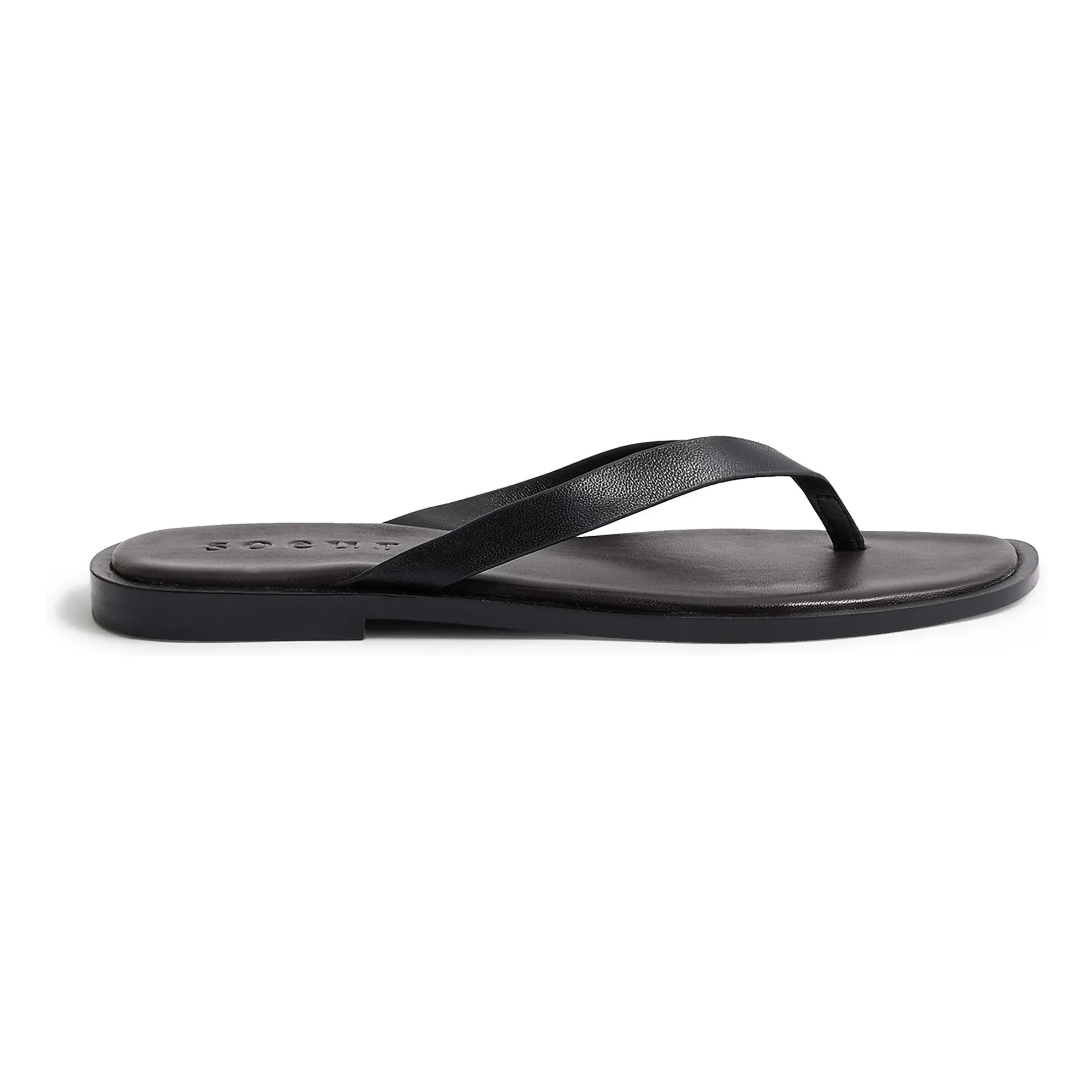 Sœur - Sandalias de piel Haiku | Negro