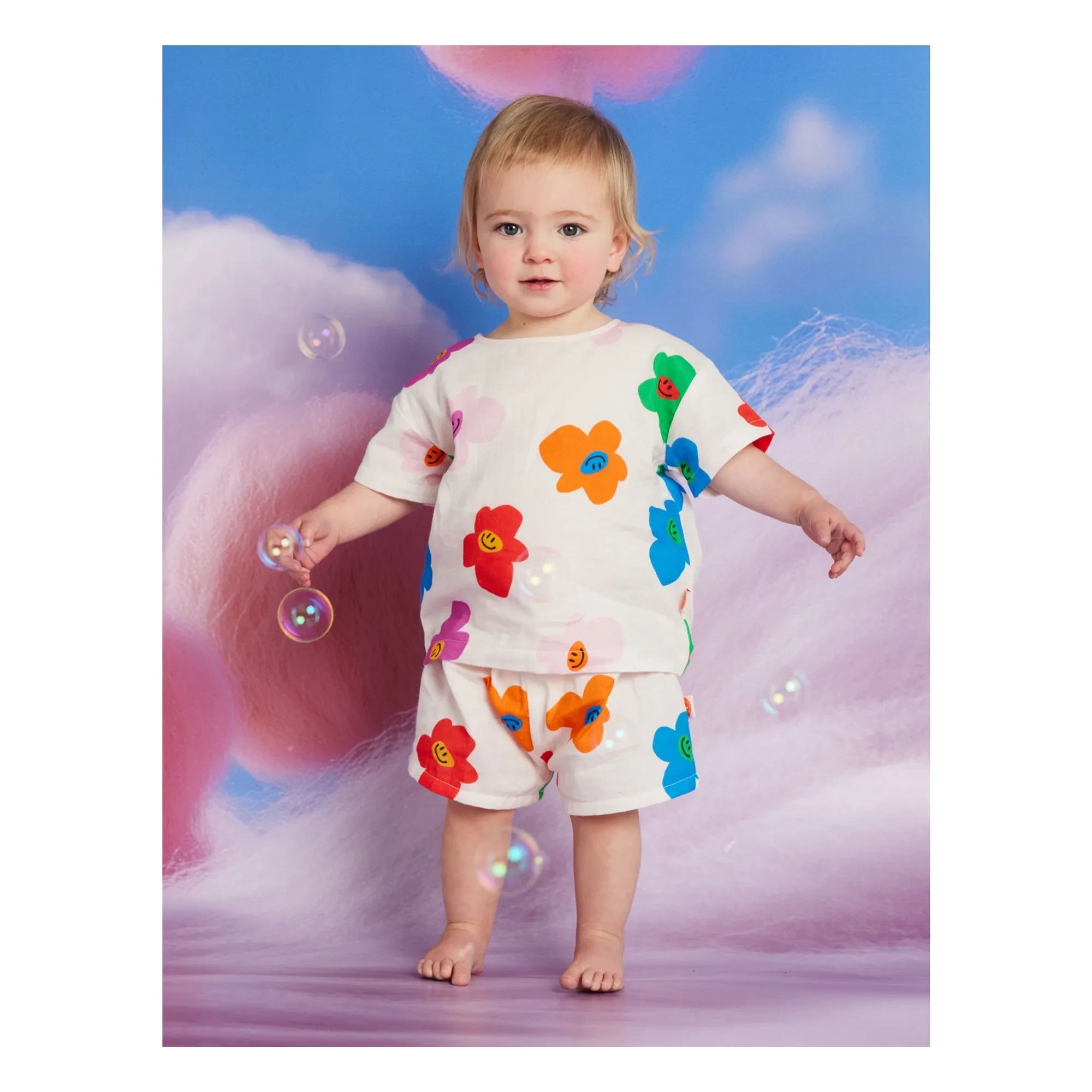 Halcyon Nights - Flowers Camiseta | Marfil