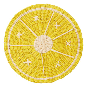 Coro Cora - Posavasos de limón | Amarillo