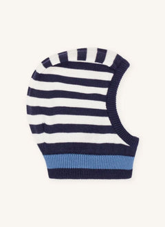 Petit Bateau - Çizgili balaklava | Gece mavisi