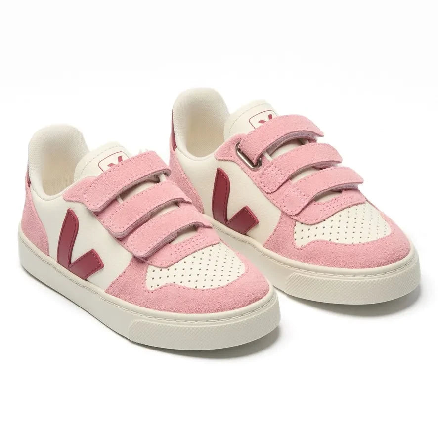 Veja - Scratch Sneakers Küçük V-10 Deri | Pembe