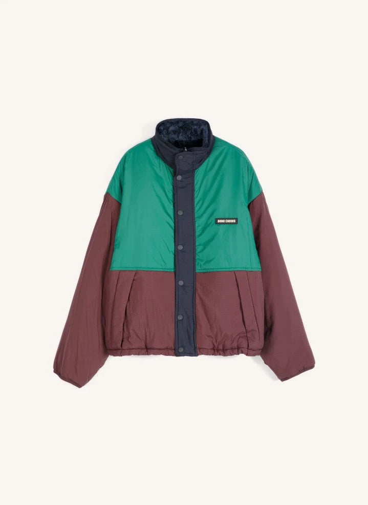 Bobo Choses - Chaqueta sherpa cómoda | Marrón oscuro