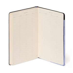 Legami - Cuaderno de líneas con funda suave monocromática - Lila Cósmico - Mi Cuaderno