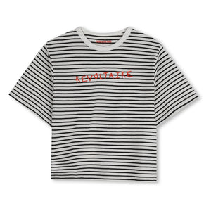 Zadig & Voltaire - Camiseta Revoltaire Rayas | Crudo