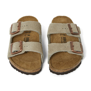 BIRKENSTOCK - Sandalias de ante Arizona | Marrón topo