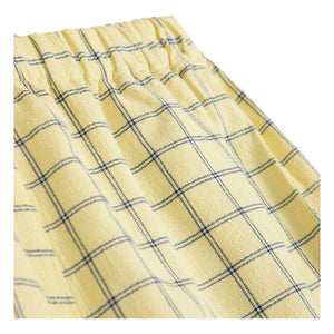Bobo Choses - Spicy Window Shorts de algodón bambula | Amarillo