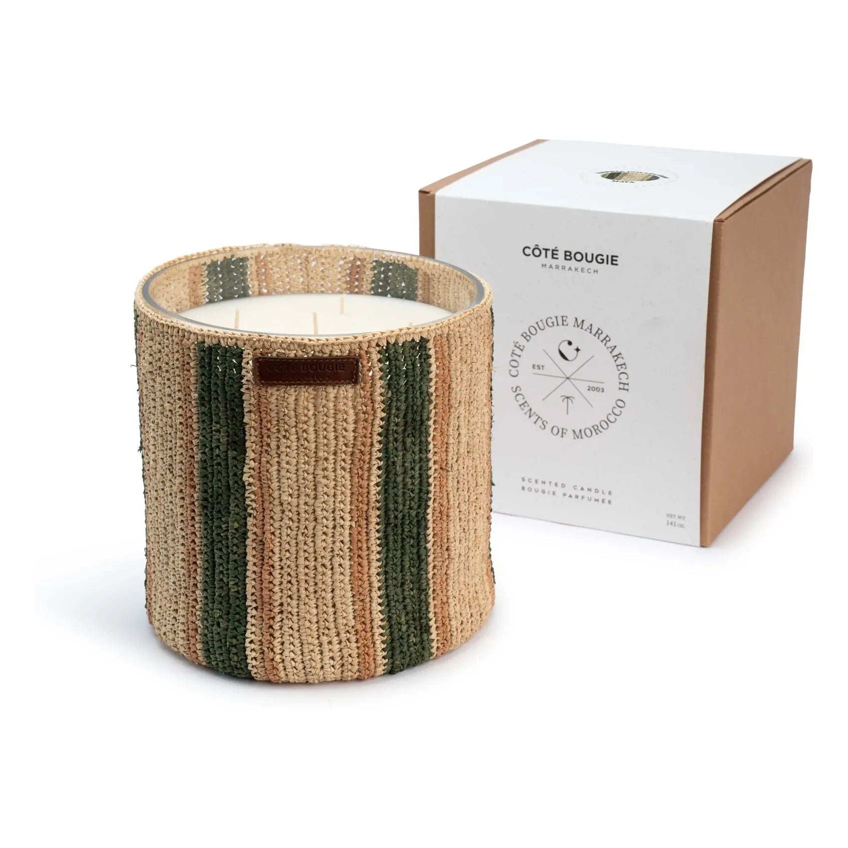 Côté Bougie - Rafia Maya mum - Menta y Té