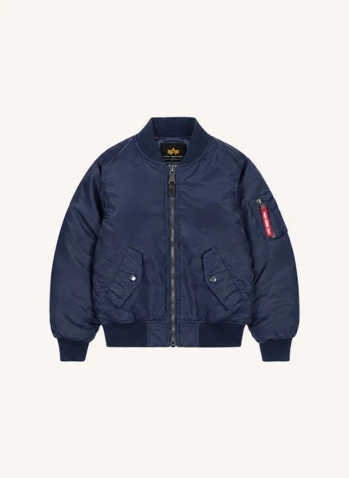 Alpha Indutries - MA-1 VF 59 Chaqueta Bomber | Azul marino