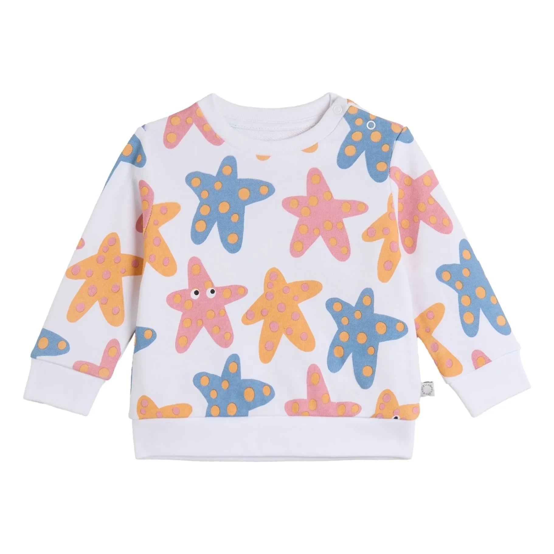 Stella McCartney Niños - Sudadera Etoiles de Mer | Blanco