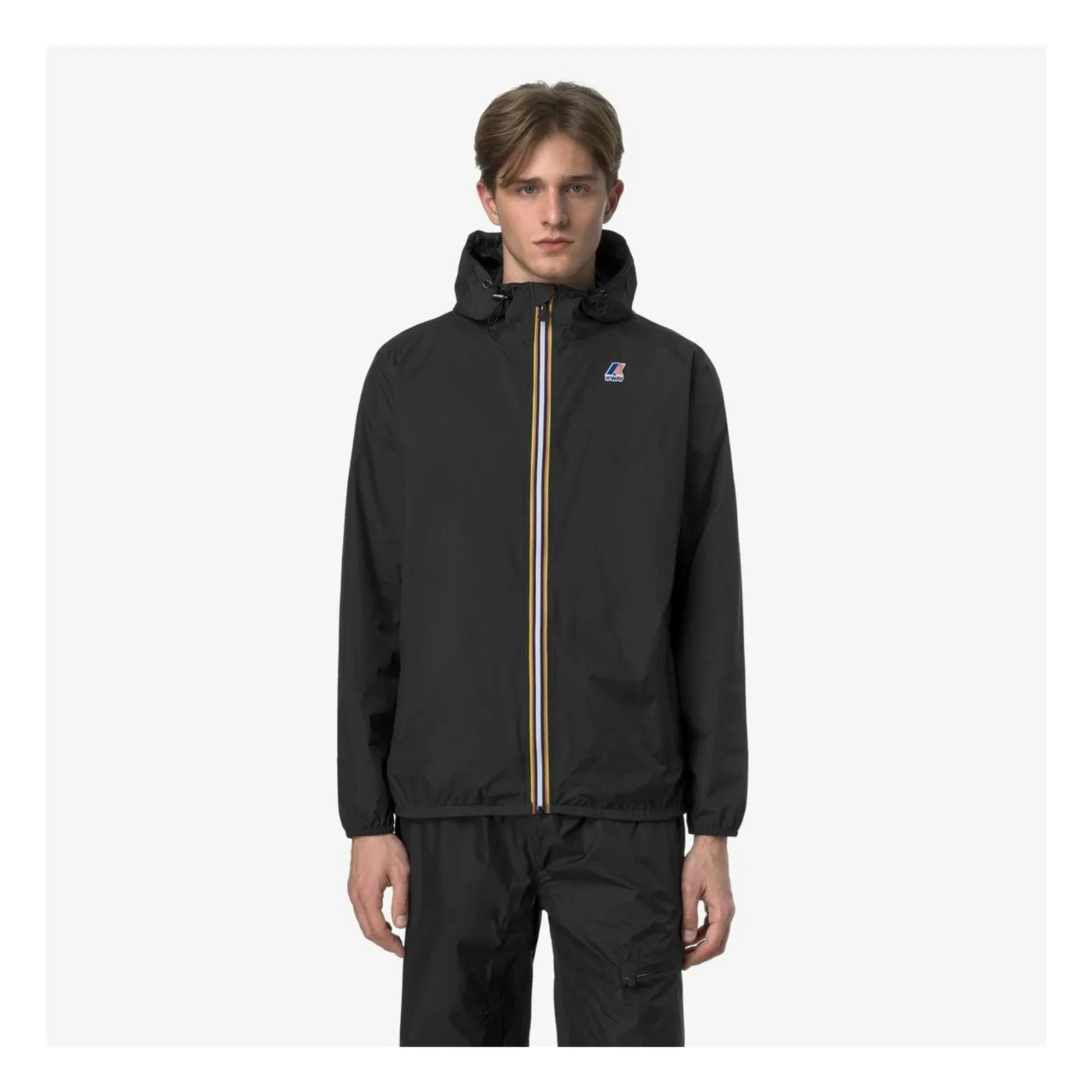 K-way - Cortavientos Le Vrai 4.0 Claude Ripstop Fibra Reciclada | Negro