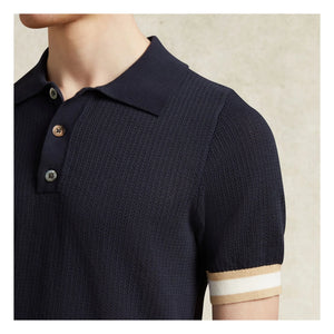 Ché Studios - Polo de algodón Quinn | Azul marino