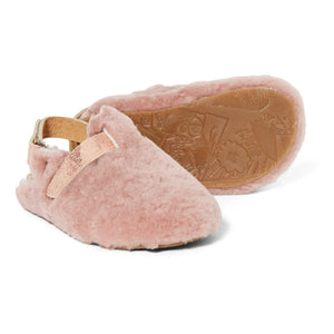 Pèpè - Zuecos de Pelo Sintético | Rosa Claro