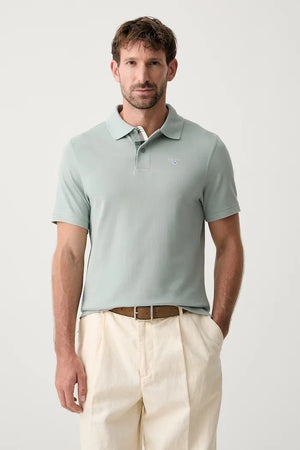 Polo de algodón para hombre Barbour