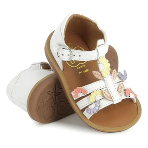 Pom d'Api - Sandalias Poppy Multi Daisy | Blanco