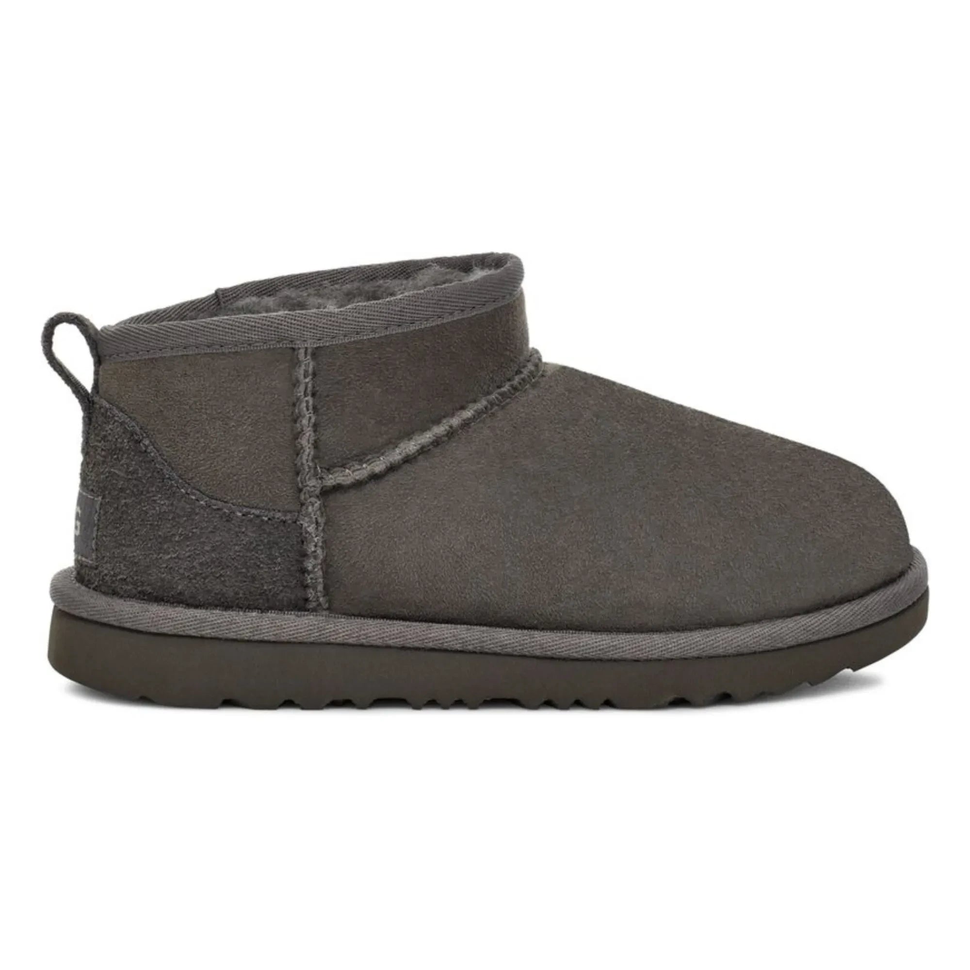 UGG - Botas con forro de piel Classic Ultra Mini | Gris