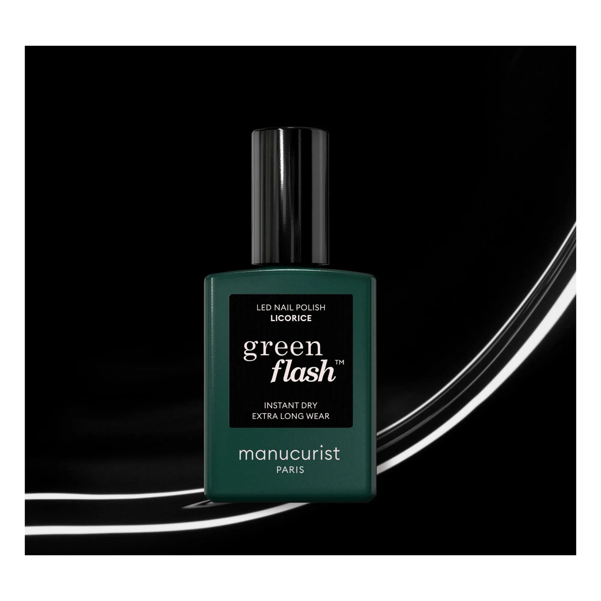 Manucurist - Esmalte Semipermanente Verde Flash - 15 ml | Licorice