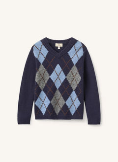 Copenhagen Colors - Lacivert Argyle Kazak