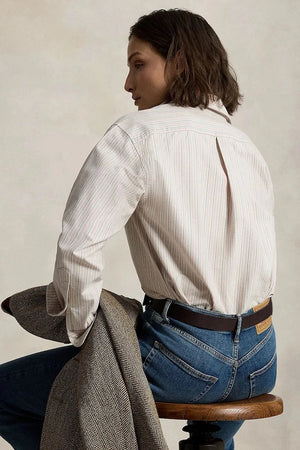 Camisa Oxford de algodón Polo Ralph Lauren para mujer