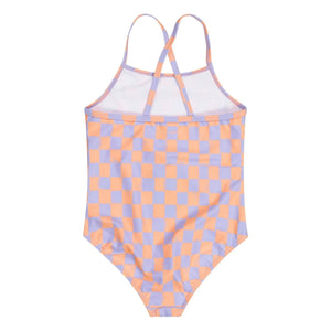 Tumble N'Dry - Bañador Alagoas Damier Fibras Recicladas | Lavanda