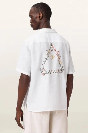 Camisa de lino para hombre AllSaints TRI