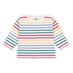 Petit Bateau - Camiseta de Bebé de Algodón Orgánico | Amarillo