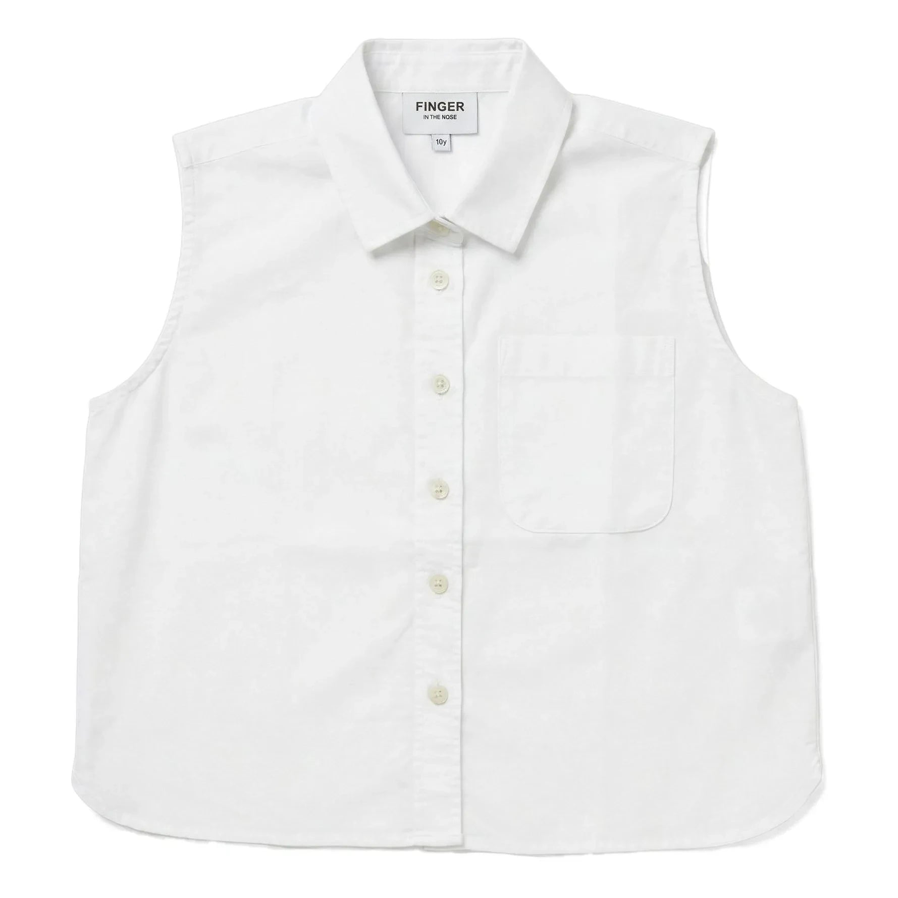 Finger in the nose - Camisa sin mangas Ella | Blanco