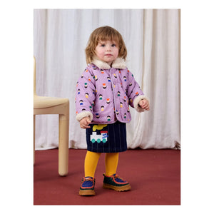 Bobo Choses - Chaqueta Sherpa de Doble Cara con Fibra Reciclada | Lila