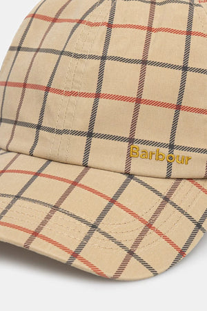 Gorra de béisbol de algodón Barbour Mackworth para mujer