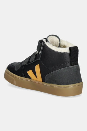 Zapatillas deportivas de piel para niños Veja Small V-10 Mid Winter