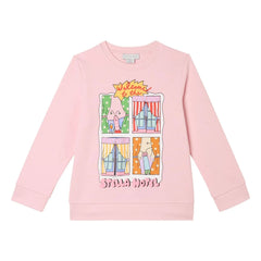 Stella McCartney Kids - Sudadera de algodón orgánico Stella Hotel | Rosa