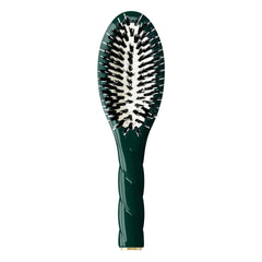 La Bonne Brosse - Cepillo pequeño L'Indispensable N°2 - Cuidado y brillo | Verde esmeralda