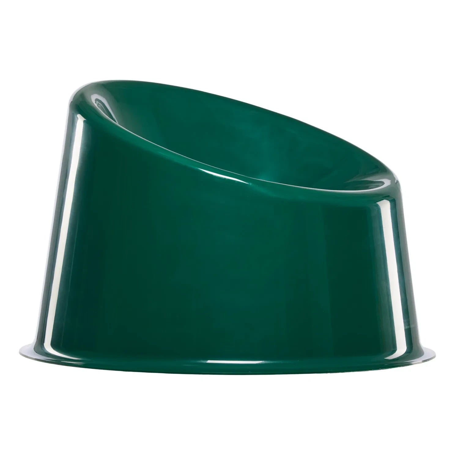 Verpan - Sillón de relax para exteriores Panto Pop | Verde oscuro