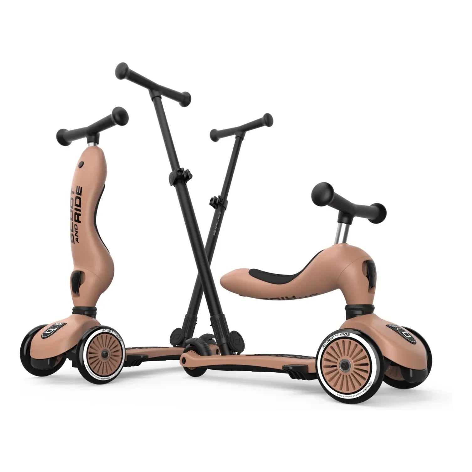 Scoot & Ride - patinete 2 en 1 | Mocha