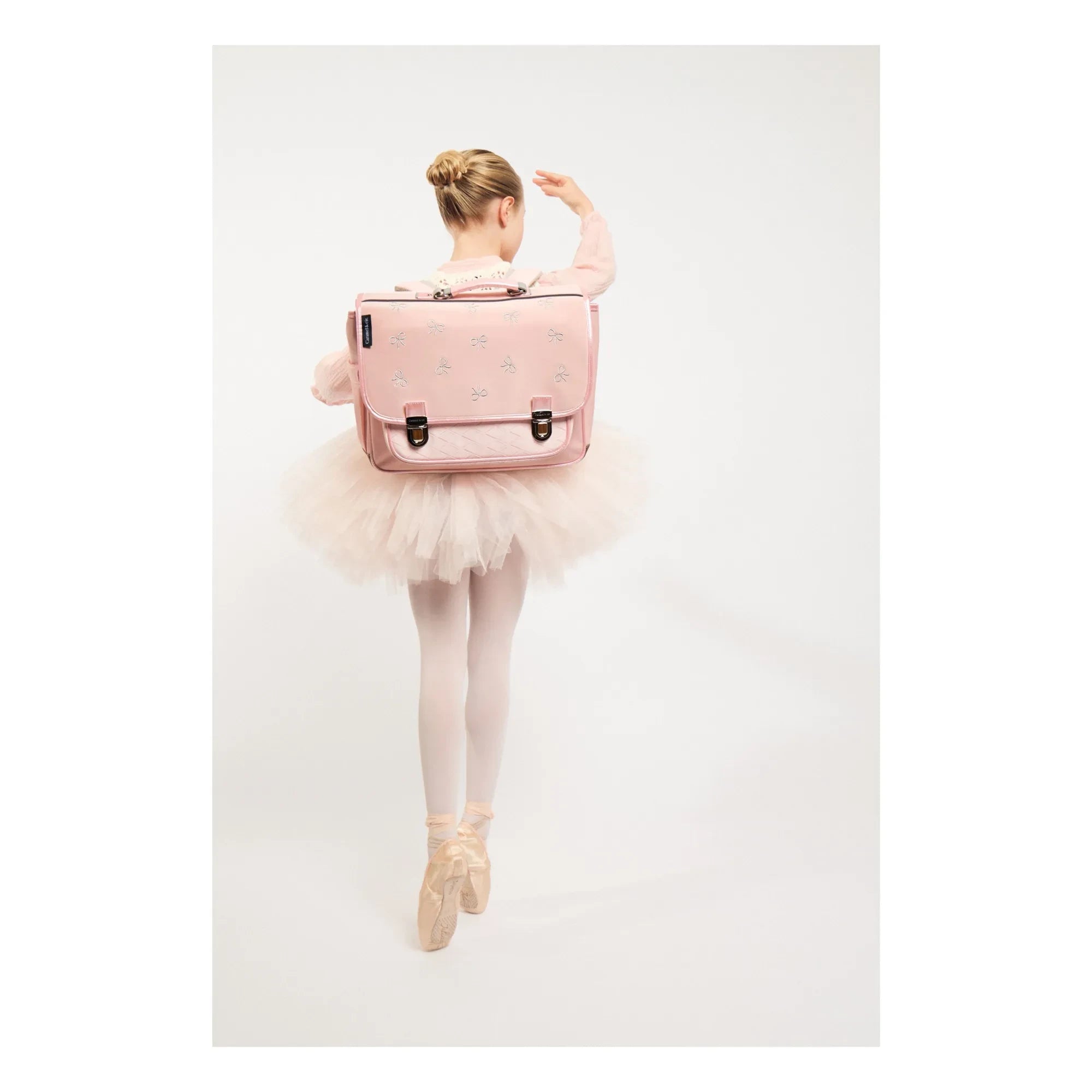 Caramel & Cie - Mochila Pima Bailarina | Rosa empolvado