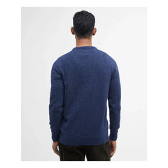 Barbour - Jersey de punto 'Essential Tisbury' de cuello redondo | Azul marino