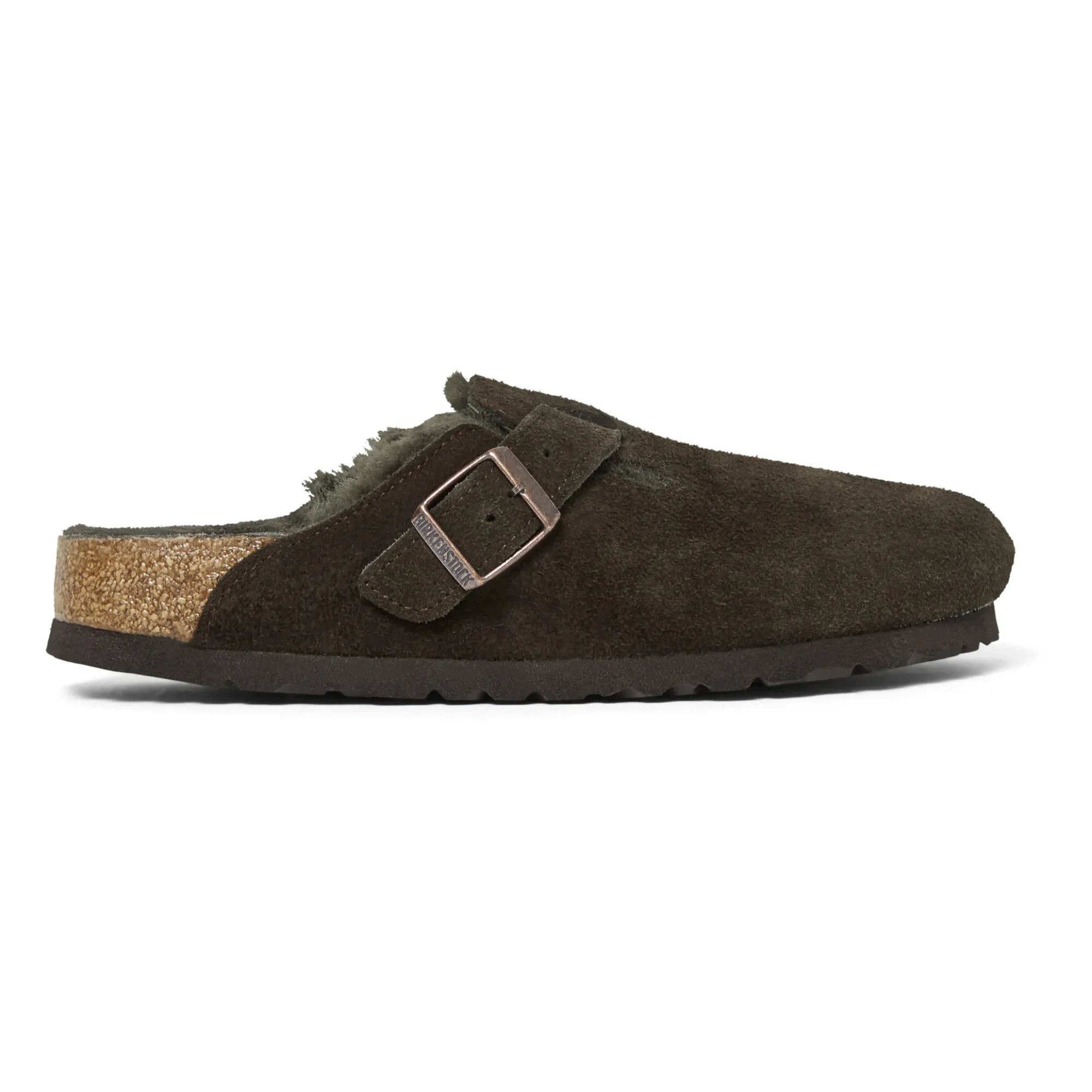 BIRKENSTOCK - Zuecos Boston Shearling - Colección Adultos | Marrón