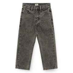 Copenhagen Colors - Jeans desgastados de algodón orgánico | Gris oscuro