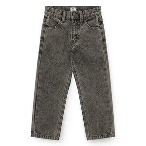 Copenhagen Colors - Jeans desgastados de algodón orgánico | Gris oscuro