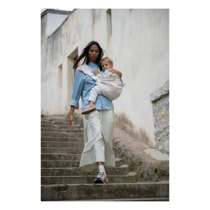 Mama Hangs - Mochila portabebés Carry & Walk | Pastel