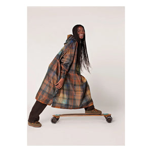 Rainkiss - Capa de lluvia Tartan - Colección mujer | Naranja