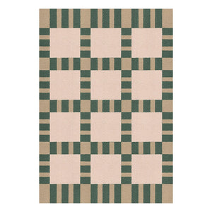 Layered - Alfombra de yute para desayunos tardíos, Evelina Kroon | Verde