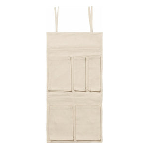 Ferm Living Kids - Organizador de viaje de algodón | Blanco