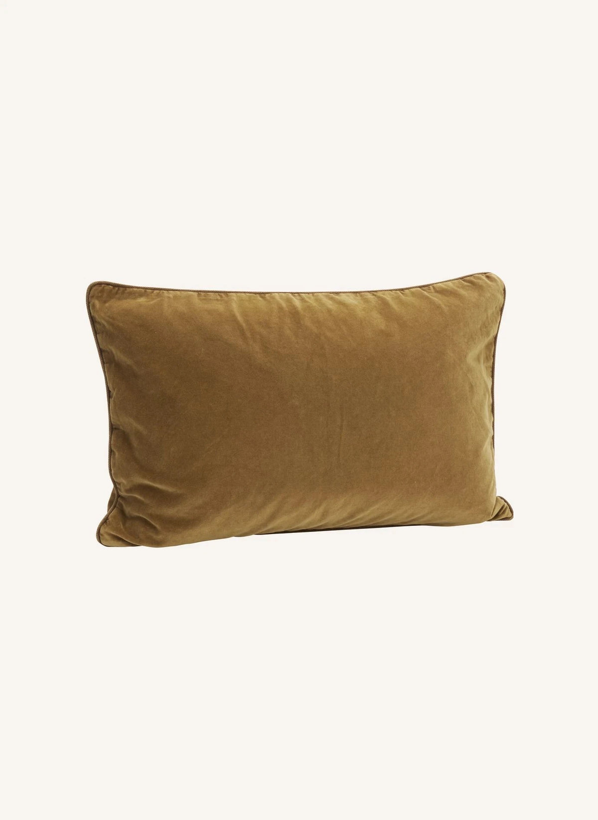 Madam Stoltz - Funda rectangular de terciopelo | Caramelo